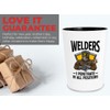 Welder Shot Glass 1.5oz - I Penetrate In All Positions