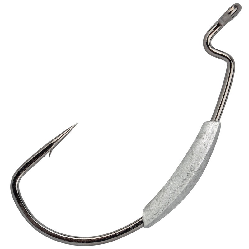 Gamakatsu Weighted Superline Offset EWG – Offset Hooks with Weight
