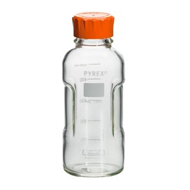 Pyrex 1399-500CN-M Slim line Media Bottle Easy Pour Corning 500ML Ca, Glass (Pack of 1)