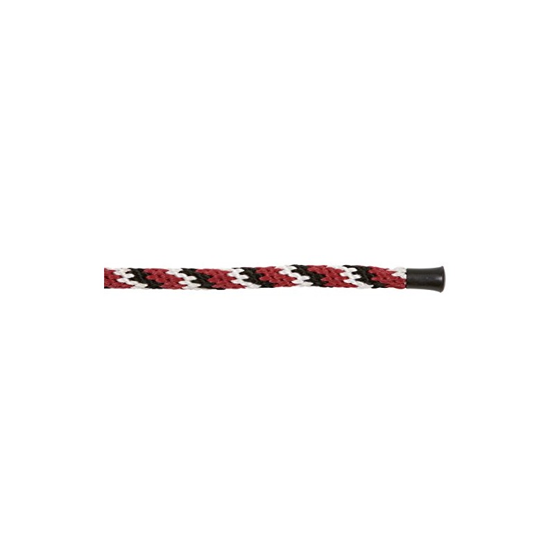 Kerbl Mustang Carabine Lead Rope - Red/Black/White