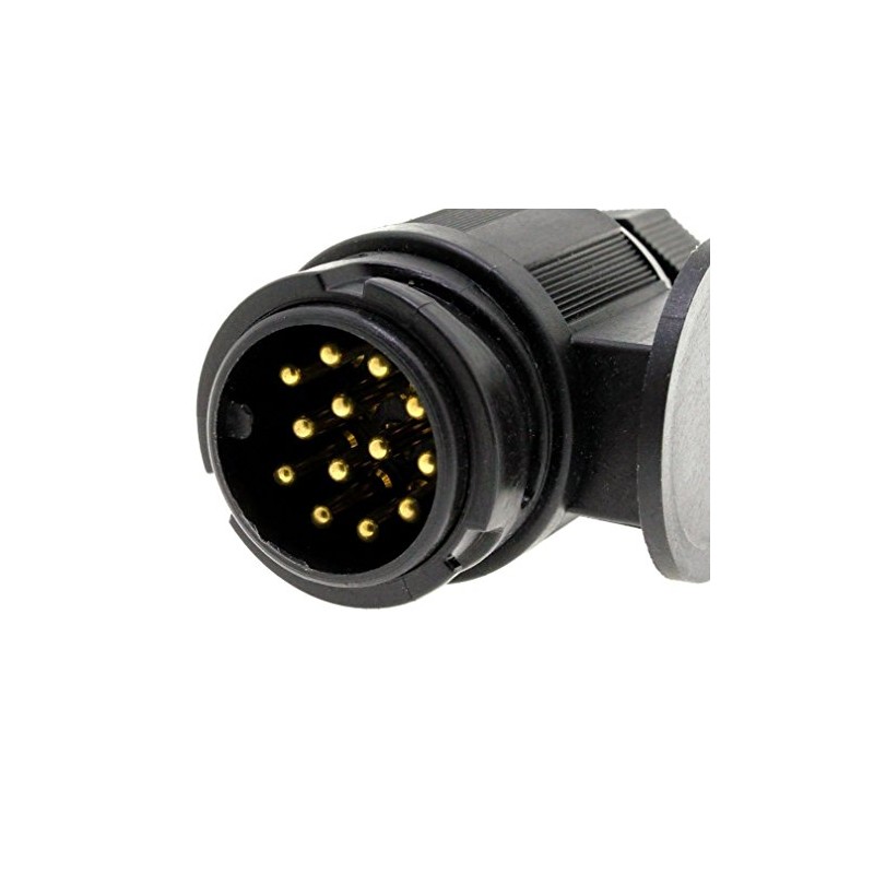 Micro Trader 13 Pin Euro Vehicle Towing Plug Plastic for