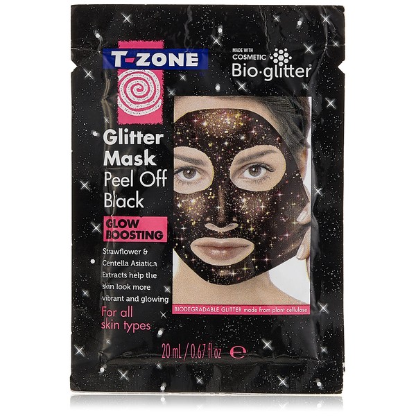 T-Zone Glitter Peel Off Face Mask for Drawing Out Impurities