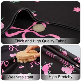 Pink Dino Suitcase Luggage Cover, Thick Suitcase Cover for Carry on Luggage Protector Fits 18-30 Inch Case