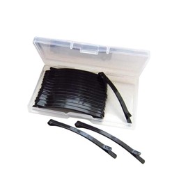 1 Box 15 Pieces 6.5 cm Black Metal Professional Hairdressing Use Hair Pins Braiding Up-Do Clips Wedding Hair Styling Closure Clamp Grip Divider Accessories for Hair Making