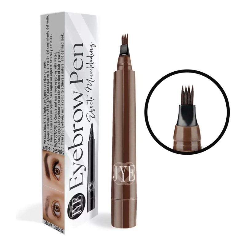 Jye Boligrafo Microblading Efect Cafe Intenso Eyebrow 10 Pza
