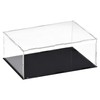 sourcing map Acrylic Clear Display Case Box Dustproof Protection Showcase