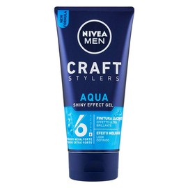 Pack of 6 Aqua Gel for Hair Wet Look Wet Effect Nivea for Men