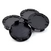 Wheel Center Caps 79mm 73mm 4pcs Black Wheel Cover Center