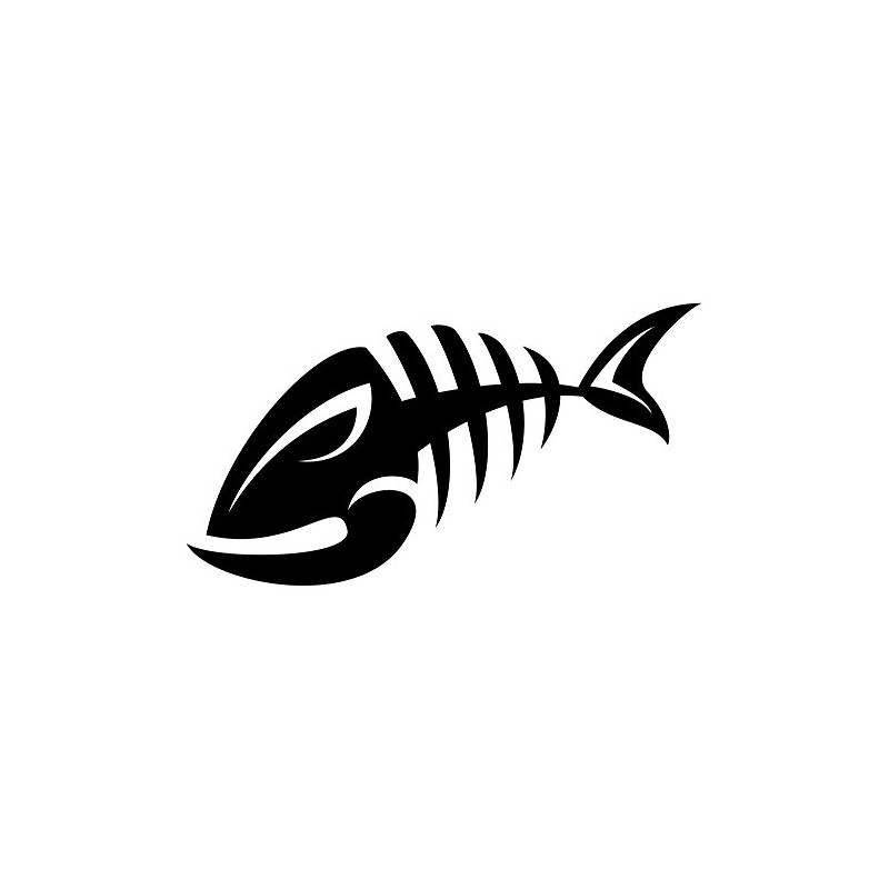 Skeleton Fish Bone Fish Tribal Fish Fishing Boating Vinyl Decal