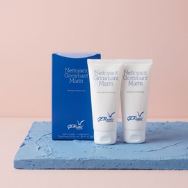 Genetic Netuang Go Man Marin Dead Cell Care Whitening Gel Cleansing Foam 180ml, 1 piece / 제네틱 네뜨앙 고망마랭 각질케어 화이트닝 젤클렌징폼 180ml, 1개
