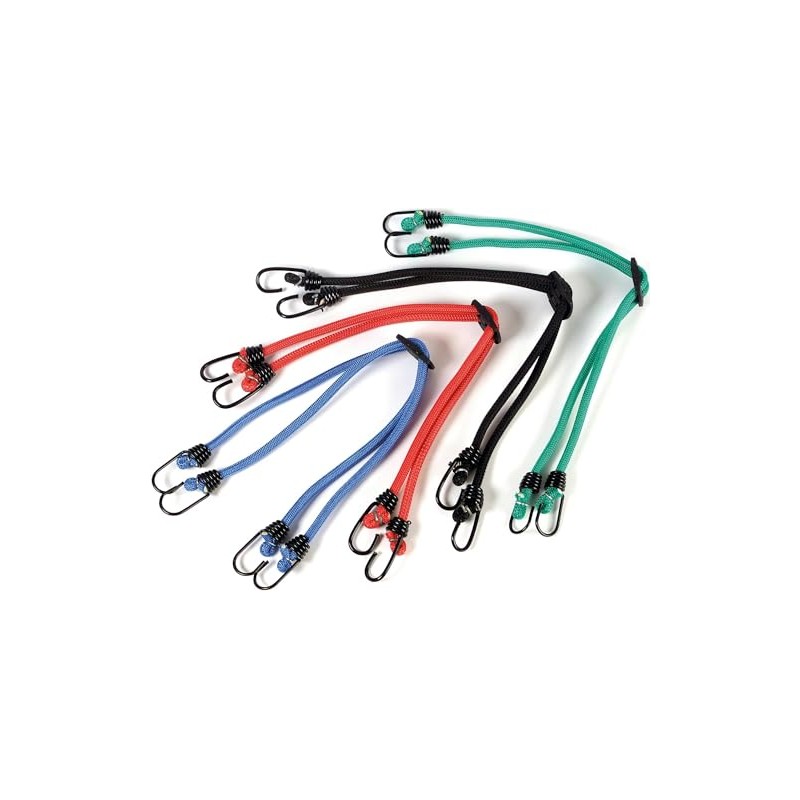 Bibia Unisex - Adult Euro Bungee Cord - Multi-Colour, 65cm