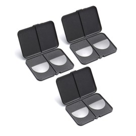 OKH 3-pack Stick-on Reading Glasses Lens +1.75 Adhesive Magnification Bifocal Lenses for Sunglasses Safety Goggles, No Water Needed