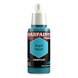 The Army Painter Teals & Turquoises Warpaints Fanatic 18ml Acrylic Paints (Aegis Aqua)