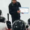 HIGHRAZON Dry Erase Hockey Coaches Clipboard, Hockey Lineup Board, Double-Sided