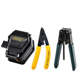 Optical Fibre Cleaver SKL-6C Cable Cutting Cutter optical fiber CFS-3 stripper Leather wire stripper FTTH tool