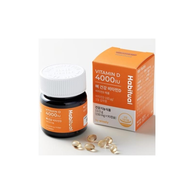 Active Vitamin D Vitamin D 4000IU Bone Health High Content