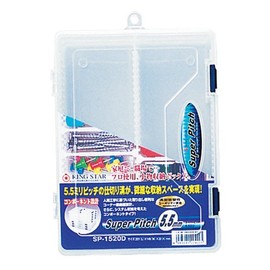 リングスター スーパーピッチ クリア L201×W149×H39mm 仕切板6枚付 SP-1520D