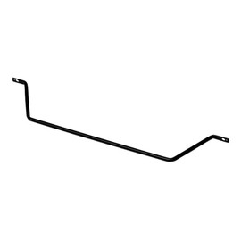 Settsu Metal Industry FCB-490810F Cable Binding Arm, W19.3 x H0.4 x D3.9 inches (488 x 11.3 x 100 mm), Black