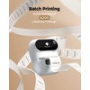 Phomemo M110 Label Printer, 3 Label Rolls Set, Upgraded Label