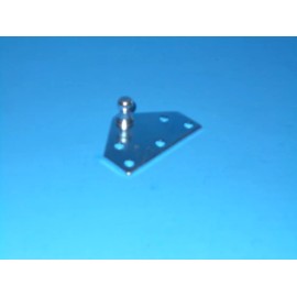 N/A *10MM FLAT BRACKET 2 1/2" MOUNT FLANGE GAS STRUT PROP ROD RV CAMPER