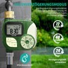 Irrigation Computer Watering Timer LCD Display Automatic Manual Watering Control
