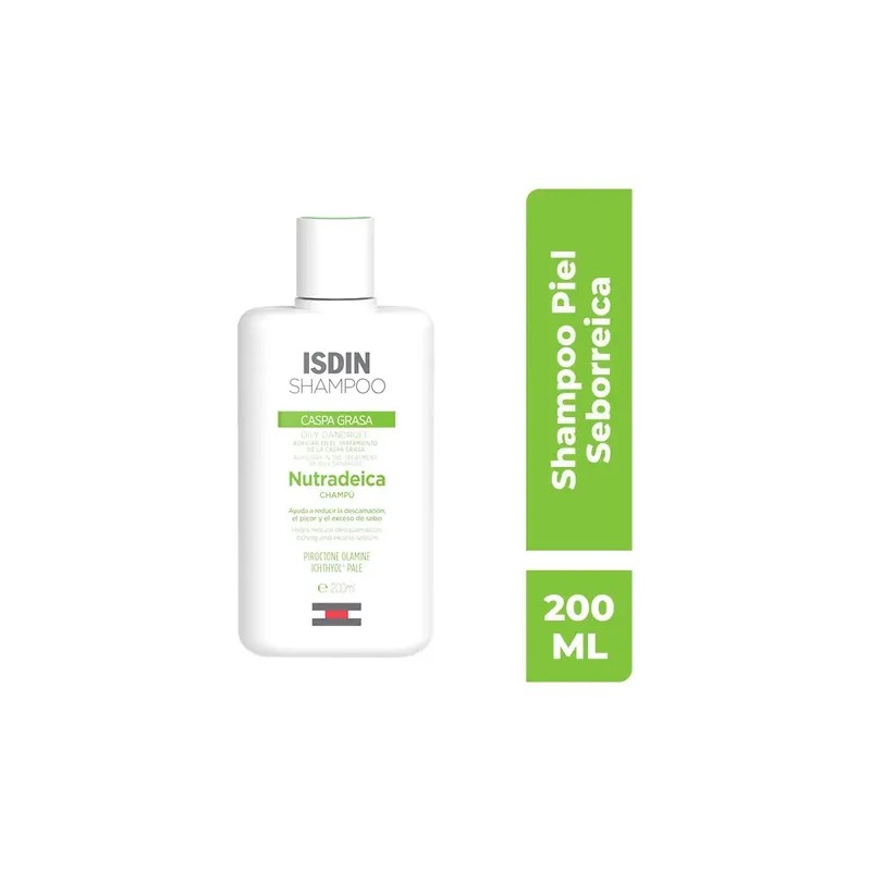 Isdin Nutradeica Shampoo Anticaspa Grasa 200ml