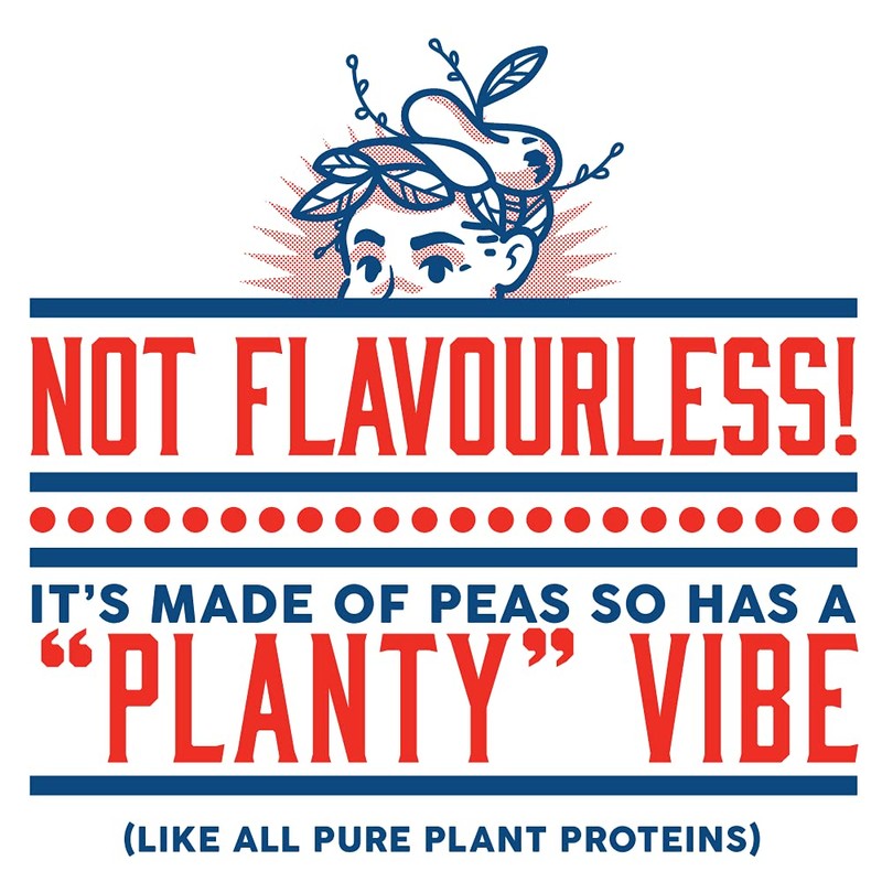 Farmer Pete's Farmer Pete's Pea Protein Powder 1kg - Dairy
