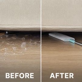 Washable Under-Bed Duster for Crevice Cleaning - Extendable Flexible Brush for Low Furniture and High Corners
