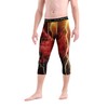 Bucwild Sports 3/4 Basketball Compression Pants Tights for Youth Boys