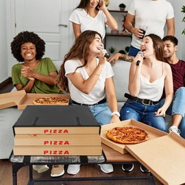 Boczif Pizza Bags - Insulated Pizza Warmer for Delivery, Reusable, 20x20x6