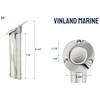 Vinland Marine 316 Stainless Steel Cast Heavy Duty 30° Angled