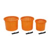 Harvesting Round Hamper, belt with small approx. 270 mm (Diameter) approx. 230 mm (Height)