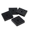 RecDec 4 Pack Mini Split Anti-Vibration Pads Wall Mounting Bracket