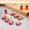 3/8 Inch Straight Copper Fittings 10 Pcs Copper Pipe Welding