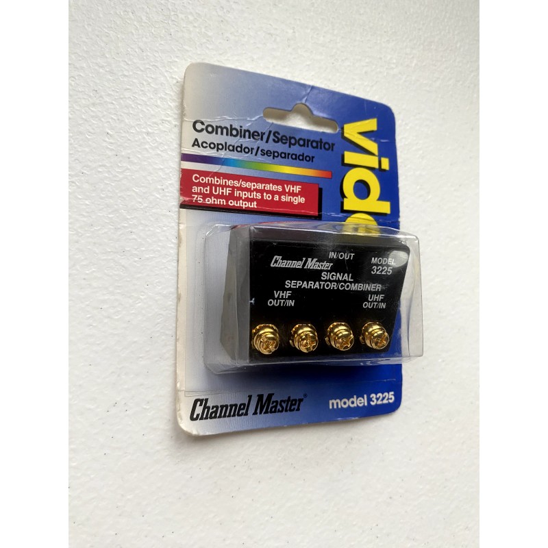 Channel Master Combiner Separator VHF and UHF output Channel Master