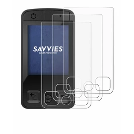 Savvies Screen Protectors for Bosch Kiox 400C Ultra Transparent Pack of 6