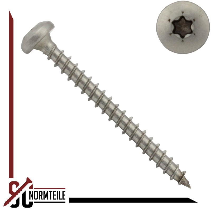 SC9045 Chipboard Screws with Round Head and TX – 4