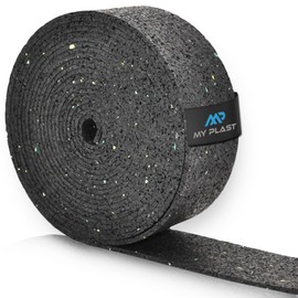 My Plast Non-Slip Mat for Load Securing (2 Metres x 50 mm x 3 mm) Also Available in 6 mm, 8 mm, 10 mm, Building Protection Mat, Patio Pad Roll for Patio Construction, Washing Machine Underlay, Rubber