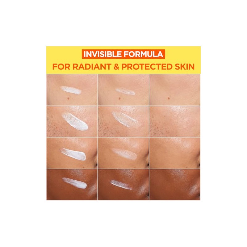 Garnier Vitamin C* Daily UV, Invisible Brightening Fluid, SPF50+, 40ml