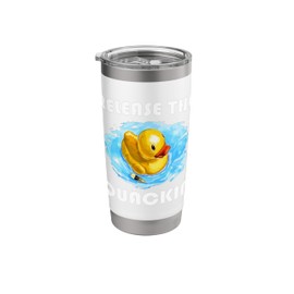 Release The Quackin - Rubber Duck Gifts - Bubble Bath Gift Stainless Steel Insulated Tumbler