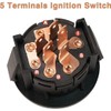 117-2221 137-4100 Mower Ignition Switch 3 Postion with Key for