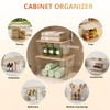 CANTAMI 2 Pack Trash Bag Dispenser with Lid, Plastic Stackable