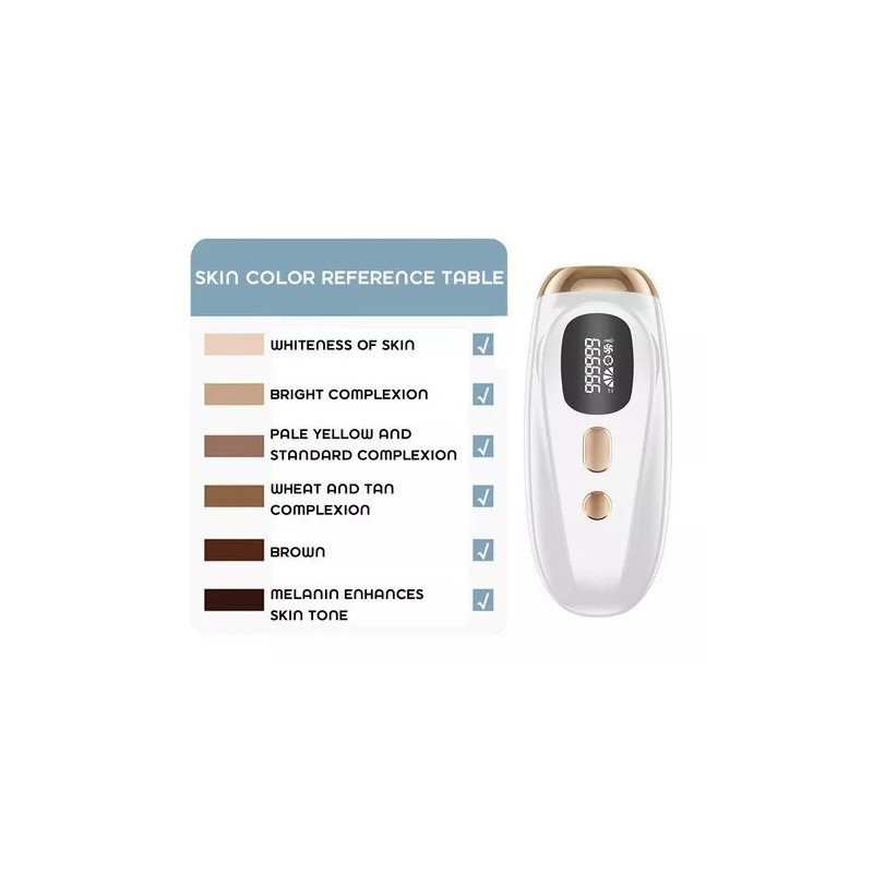 SZHXX Láser Ipl Máquina De Depilación Permanente Cara Cuerpo Facai