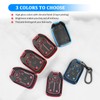QBUC for GMC Key Fob Cover with Keychain,5 Button Soft