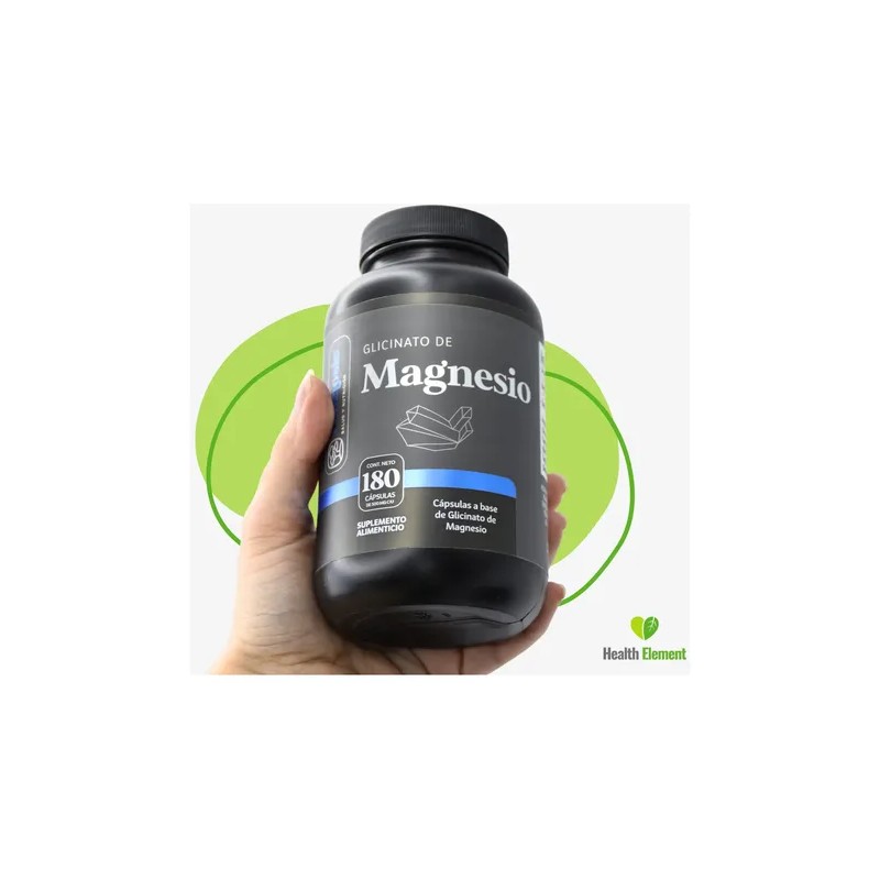 Kit 2 Glicinato De Magnesio 180 Cáps Glycinate Magnesium