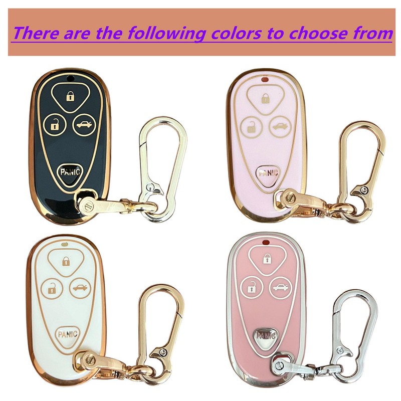 Key Fob Cover Fit for Acura Keyless Entry Remote Control