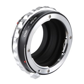 K&F Concept Lens Mount Adapter KF-DAM43 (PENTAX K-Mount (DA Lens Compatible) to Micro Four Thirds Mount Convert with Aperture Ring