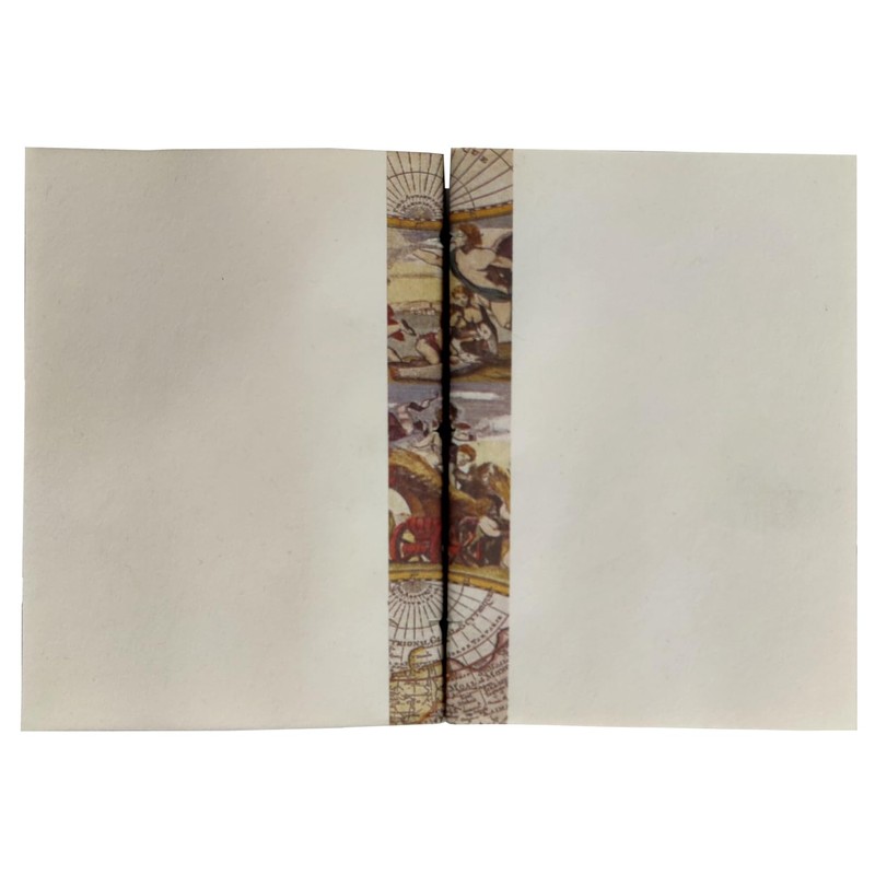 Purpledip Paper Vintage Diary Journal 'Om Namah Shivay': Handmade Paper,