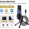 Tonor USB Microphone Computer Cardioid Condenser PC Gaming Mic Tripod