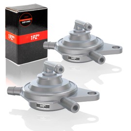 1PZ SOF-H4G 3 Way Fuel Tap Gas Fuel Tap Vacuum Low Tension Shut-off Pump Replacement for GY6 50cc 60cc 80cc 125cc 150cc Carburettor Chinese ATV Go Kart Moped Scooter Parts